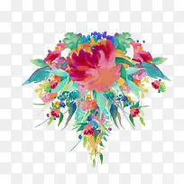 手绘花卉-空若网 手绘花卉-空若网