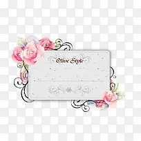 花卉边框-空若网 花卉边框-空若网