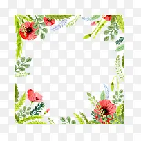 花卉水彩背景-空若网 花卉水彩背景-空若网