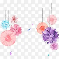 手绘水彩装饰花卉-空若网 手绘水彩装饰花卉-空若网