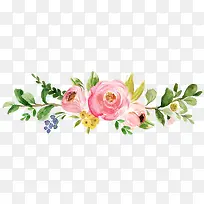 手绘水彩花朵-空若网 手绘水彩花朵-空若网