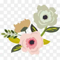 手绘花卉-空若网 手绘花卉-空若网