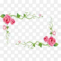 花朵边框-空若网 花朵边框-空若网