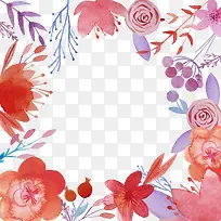 手绘花环插画-空若网 手绘花环插画-空若网