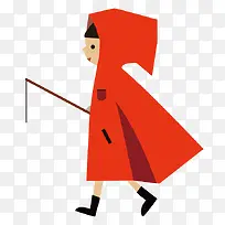 传统节日中元节女孩插画-空若网 传统节日中元节女孩插画-空若网