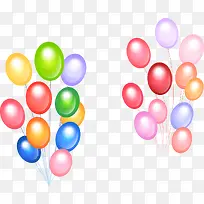 彩色节日气球-空若网 彩色节日气球-空若网