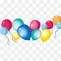 缤纷彩色气球-空若网 缤纷彩色气球-空若网
