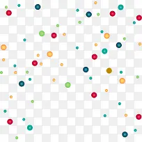 彩色节日圆点-空若网 彩色节日圆点-空若网