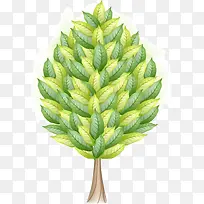 绘画绿树主图设计-空若网 绘画绿树主图设计-空若网