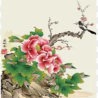 花朵插画-空若网 花朵插画-空若网