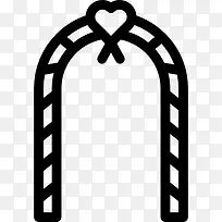婚礼拱图标-空若网 婚礼拱图标-空若网