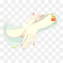 手臂手指中国风素材漂浮古风素材-空若网 手臂手指中国风素材漂浮古风素材-空若网