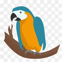 卡通鹦鹉PNG下载-空若网 卡通鹦鹉PNG下载-空若网