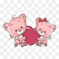 卡通小猫PNG下载-空若网 卡通小猫PNG下载-空若网