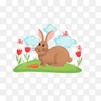 卡通兔子PNG下载-空若网 卡通兔子PNG下载-空若网