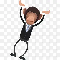 卡通猩猩PNG下载-空若网 卡通猩猩PNG下载-空若网