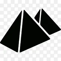 金字塔图标-空若网 金字塔图标-空若网
