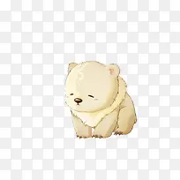 卡通手绘可爱北极熊-空若网 卡通手绘可爱北极熊-空若网