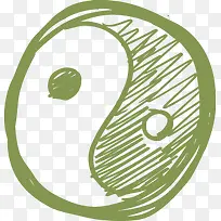 卡通手绘太极-空若网 卡通手绘太极-空若网