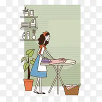 卡通家庭主妇-空若网 卡通家庭主妇-空若网