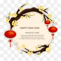 树枝装饰-空若网 树枝装饰-空若网