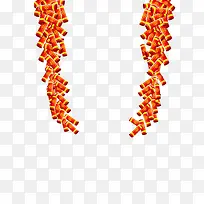 对称鞭炮边框-空若网 对称鞭炮边框-空若网