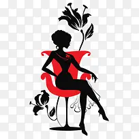 手绘女人-空若网 手绘女人-空若网