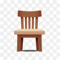 矢量卡通扁平化木质椅子png-空若网 矢量卡通扁平化木质椅子png-空若网