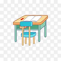 卡通书桌-空若网 卡通书桌-空若网