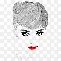 手绘女孩-空若网 手绘女孩-空若网