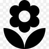 花与叶图标-空若网 花与叶图标-空若网