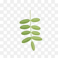 绿色卡通叶子-空若网 绿色卡通叶子-空若网