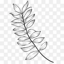 手绘叶子图案-空若网 手绘叶子图案-空若网