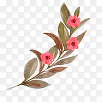 手绘树枝-空若网 手绘树枝-空若网