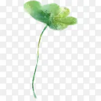 手绘荷叶创意展板-空若网 手绘荷叶创意展板-空若网