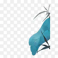 ��ɫ�ŵ�ˮ�ʺ�Ҷ-������