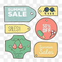 卡通促销标签-空若网 卡通促销标签-空若网