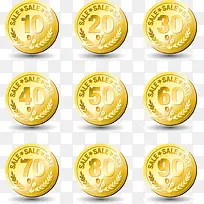 硬币促销标签-空若网 硬币促销标签-空若网