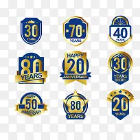 矢量数字标签-空若网 矢量数字标签-空若网