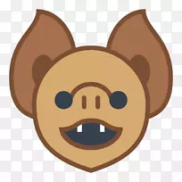 蝙蝠脸电脑图标剪辑艺术鼻子-空若网 蝙蝠脸电脑图标剪辑艺术鼻子-空若网