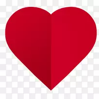 红心情人节-红纸心-空若网 红心情人节-红纸心-空若网