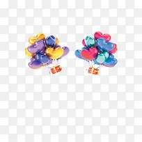 爱心气球装饰-空若网 爱心气球装饰-空若网