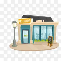 扁平化商店饭店-空若网 扁平化商店饭店-空若网