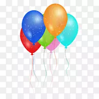 气球生日剪贴画-生日派对气球-空若网 气球生日剪贴画-生日派对气球-空若网
