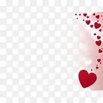 红色心型边框-空若网 红色心型边框-空若网