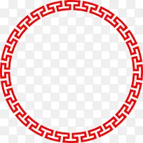 中国风复古圆形边框-空若网 中国风复古圆形边框-空若网