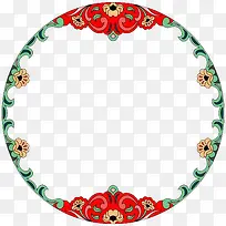 圆形边框-空若网 圆形边框-空若网