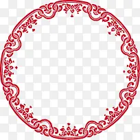 矢量圆形中国风边框-空若网 矢量圆形中国风边框-空若网