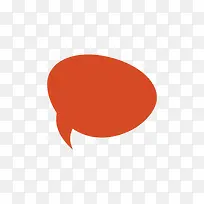 矢量红色可爱对话框-空若网 矢量红色可爱对话框-空若网