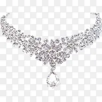 创意摄影晶莹剔透的钻石项链-空若网 创意摄影晶莹剔透的钻石项链-空若网